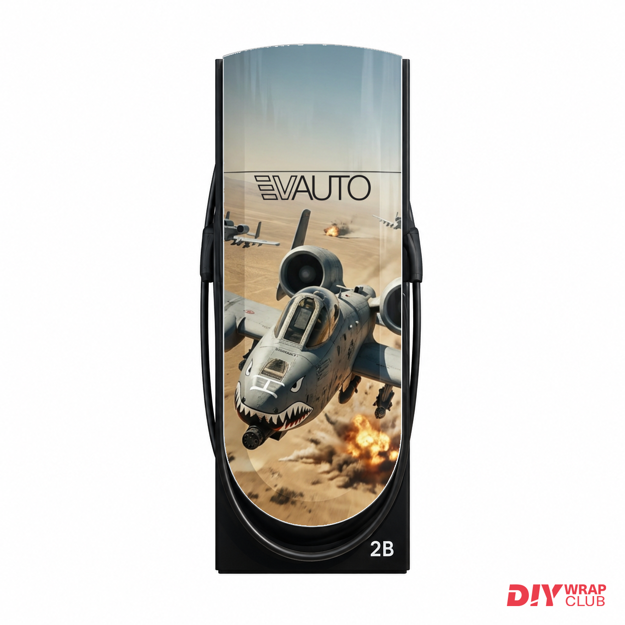 Community charger wrap design