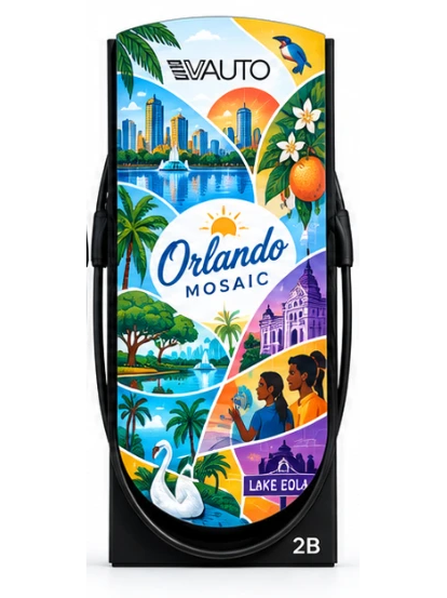 Community charger wrap design